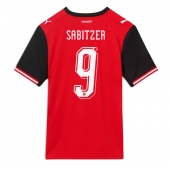 Maillot de football Réplique Austria Marcel Sabitzer #9 Domicile Mondial 2026 Manche Courte