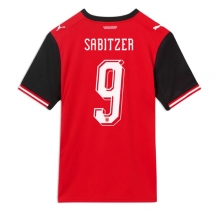 Maillot de football Réplique Austria Marcel Sabitzer #9 Domicile Mondial 2026 Manche Courte