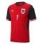 Maillot de football Réplique Austria Marko Arnautovic #7 Domicile Enfant Mondial 2026 Manche Courte (+ Pantalon court)