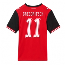 Maillot de football Réplique Austria Michael Gregoritsch #11 Domicile Mondial 2026 Manche Courte