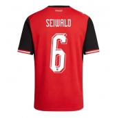 Maillot de football Réplique Austria Nicolas Seiwald #6 Domicile Enfant Mondial 2026 Manche Courte (+ Pantalon court)