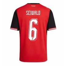 Maillot de football Réplique Austria Nicolas Seiwald #6 Domicile Enfant Mondial 2026 Manche Courte (+ Pantalon court)