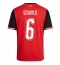 Maillot de football Réplique Austria Nicolas Seiwald #6 Domicile Enfant Mondial 2026 Manche Courte (+ Pantalon court)