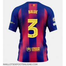 Maillot de football Réplique Barcelona Alejandro Balde #3 Domicile 2025-26 Manche Courte