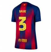 Maillot de football Réplique Barcelona Alejandro Balde #3 Domicile Femme 2025-26 Manche Courte