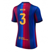 Maillot de football Réplique Barcelona Alejandro Balde #3 Domicile Femme 2026-27 Manche Courte