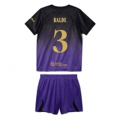 Maillot de football Réplique Barcelona Alejandro Balde #3 Extérieur Enfant 2026-27 Manche Courte (+ Pantalon court)