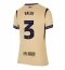 Maillot de football Réplique Barcelona Alejandro Balde #3 Extérieur Femme 2025-26 Manche Courte