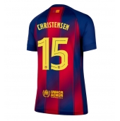 Maillot de football Réplique Barcelona Andreas Christensen #15 Domicile Femme 2025-26 Manche Courte