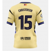 Maillot de football Réplique Barcelona Andreas Christensen #15 Extérieur 2025-26 Manche Courte
