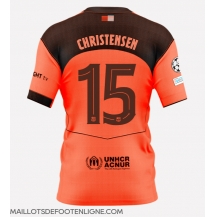 Maillot de football Réplique Barcelona Andreas Christensen #15 Troisième 2025-26 Manche Courte