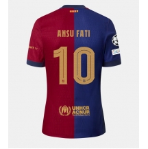 Maillot de football Réplique Barcelona Ansu Fati #10 Domicile 2024-25 Manche Courte