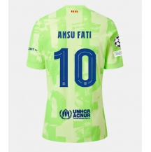 Maillot de football Réplique Barcelona Ansu Fati #10 Troisième 2024-25 Manche Courte