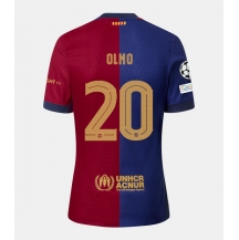 Maillot de football Réplique Barcelona Dani Olmo #20 Domicile 2024-25 Manche Courte