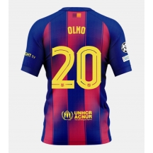 Maillot de football Réplique Barcelona Dani Olmo #20 Domicile 2025-26 Manche Courte