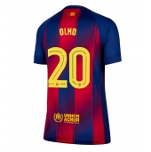 Maillot de football Réplique Barcelona Dani Olmo #20 Domicile Femme 2025-26 Manche Courte