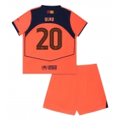 Maillot de football Réplique Barcelona Dani Olmo #20 Troisième Enfant 2025-26 Manche Courte (+ Pantalon court)