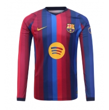 Maillot de football Réplique Barcelona Domicile 2026-27 Manche Longue