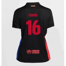 Maillot de football Réplique Barcelona Fermin Lopez #16 Extérieur Femme 2024-25 Manche Courte