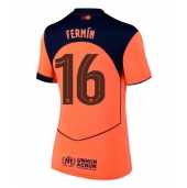 Maillot de football Réplique Barcelona Fermin Lopez #16 Troisième Femme 2025-26 Manche Courte