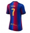 Maillot de football Réplique Barcelona Fermin Lopez #7 Domicile Femme 2026-27 Manche Courte