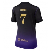 Maillot de football Réplique Barcelona Fermin Lopez #7 Extérieur Femme 2026-27 Manche Courte