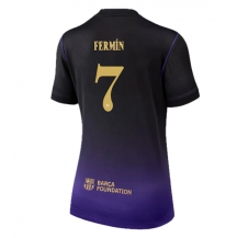 Maillot de football Réplique Barcelona Fermin Lopez #7 Extérieur Femme 2026-27 Manche Courte