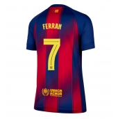 Maillot de football Réplique Barcelona Ferran Torres #7 Domicile Femme 2025-26 Manche Courte