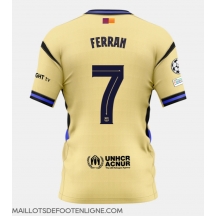 Maillot de football Réplique Barcelona Ferran Torres #7 Extérieur 2025-26 Manche Courte