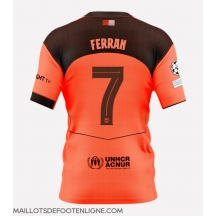 Maillot de football Réplique Barcelona Ferran Torres #7 Troisième 2025-26 Manche Courte