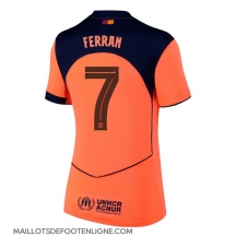 Maillot de football Réplique Barcelona Ferran Torres #7 Troisième Femme 2025-26 Manche Courte