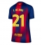 Maillot de football Réplique Barcelona Frenkie de Jong #21 Domicile Femme 2025-26 Manche Courte