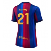 Maillot de football Réplique Barcelona Frenkie de Jong #21 Domicile Femme 2026-27 Manche Courte