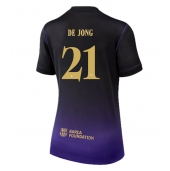 Maillot de football Réplique Barcelona Frenkie de Jong #21 Extérieur Femme 2026-27 Manche Courte