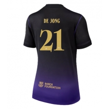 Maillot de football Réplique Barcelona Frenkie de Jong #21 Extérieur Femme 2026-27 Manche Courte