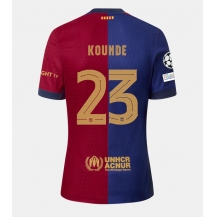 Maillot de football Réplique Barcelona Jules Kounde #23 Domicile 2024-25 Manche Courte