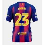Maillot de football Réplique Barcelona Jules Kounde #23 Domicile 2025-26 Manche Courte