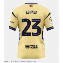 Maillot de football Réplique Barcelona Jules Kounde #23 Extérieur 2025-26 Manche Courte