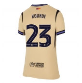 Maillot de football Réplique Barcelona Jules Kounde #23 Extérieur Femme 2025-26 Manche Courte