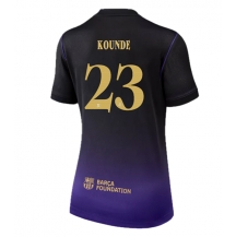 Maillot de football Réplique Barcelona Jules Kounde #23 Extérieur Femme 2026-27 Manche Courte