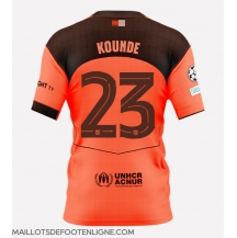 Maillot de football Réplique Barcelona Jules Kounde #23 Troisième 2025-26 Manche Courte