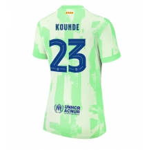 Maillot de football Réplique Barcelona Jules Kounde #23 Troisième Femme 2024-25 Manche Courte