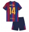 Maillot de football Réplique Barcelona Karim Adeyemi #14 Domicile Enfant 2026-27 Manche Courte (+ Pantalon court)