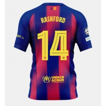 Maillot de football Réplique Barcelona Marcus Rashford #14 Domicile 2025-26 Manche Courte