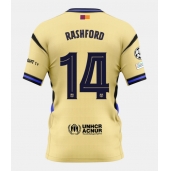 Maillot de football Réplique Barcelona Marcus Rashford #14 Extérieur 2025-26 Manche Courte