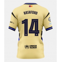 Maillot de football Réplique Barcelona Marcus Rashford #14 Extérieur 2025-26 Manche Courte