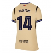 Maillot de football Réplique Barcelona Marcus Rashford #14 Extérieur Femme 2025-26 Manche Courte