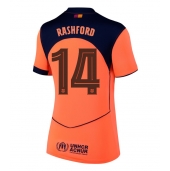 Maillot de football Réplique Barcelona Marcus Rashford #14 Troisième Femme 2025-26 Manche Courte