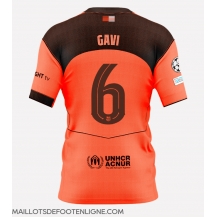 Maillot de football Réplique Barcelona Paez Gavi #6 Troisième 2025-26 Manche Courte