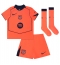 Maillot de football Réplique Barcelona Paez Gavi #6 Troisième Enfant 2025-26 Manche Courte (+ Pantalon court)